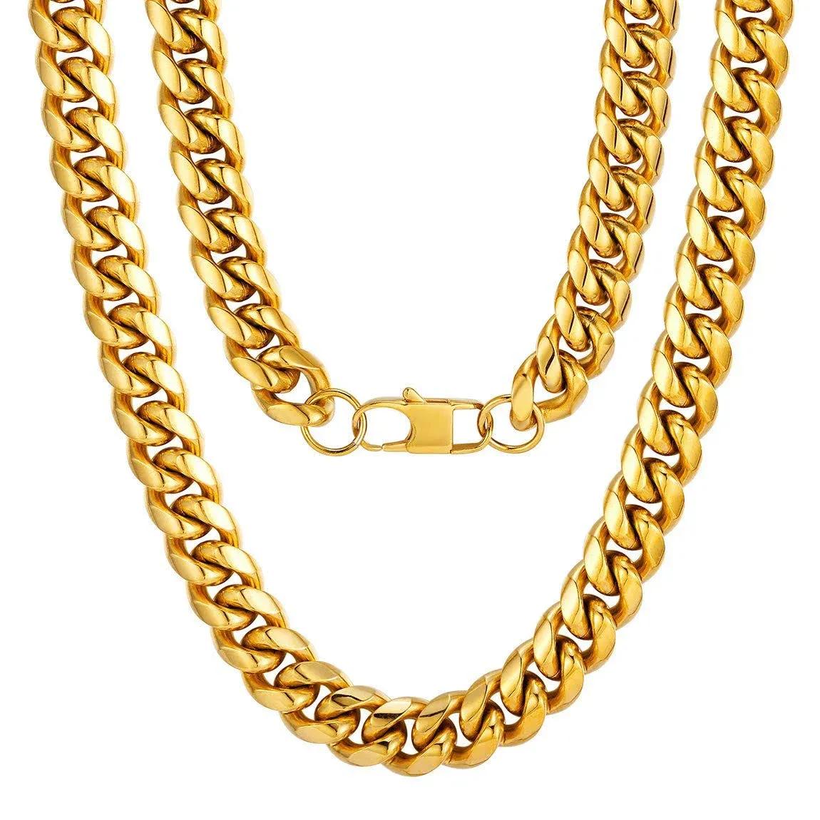 Chunky Hip Hop Chain Rapper Costume Gold Chain Mens Gifts for Men