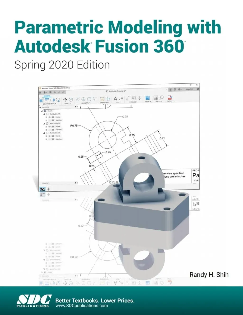 Parametric Modeling with Autodesk Fusion 360 (Spring 2020 Edition) [Book]