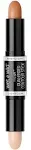 wet n wild MegaGlo Dual-Ended Contour Stick Medium/Tan, Cruelty-Free