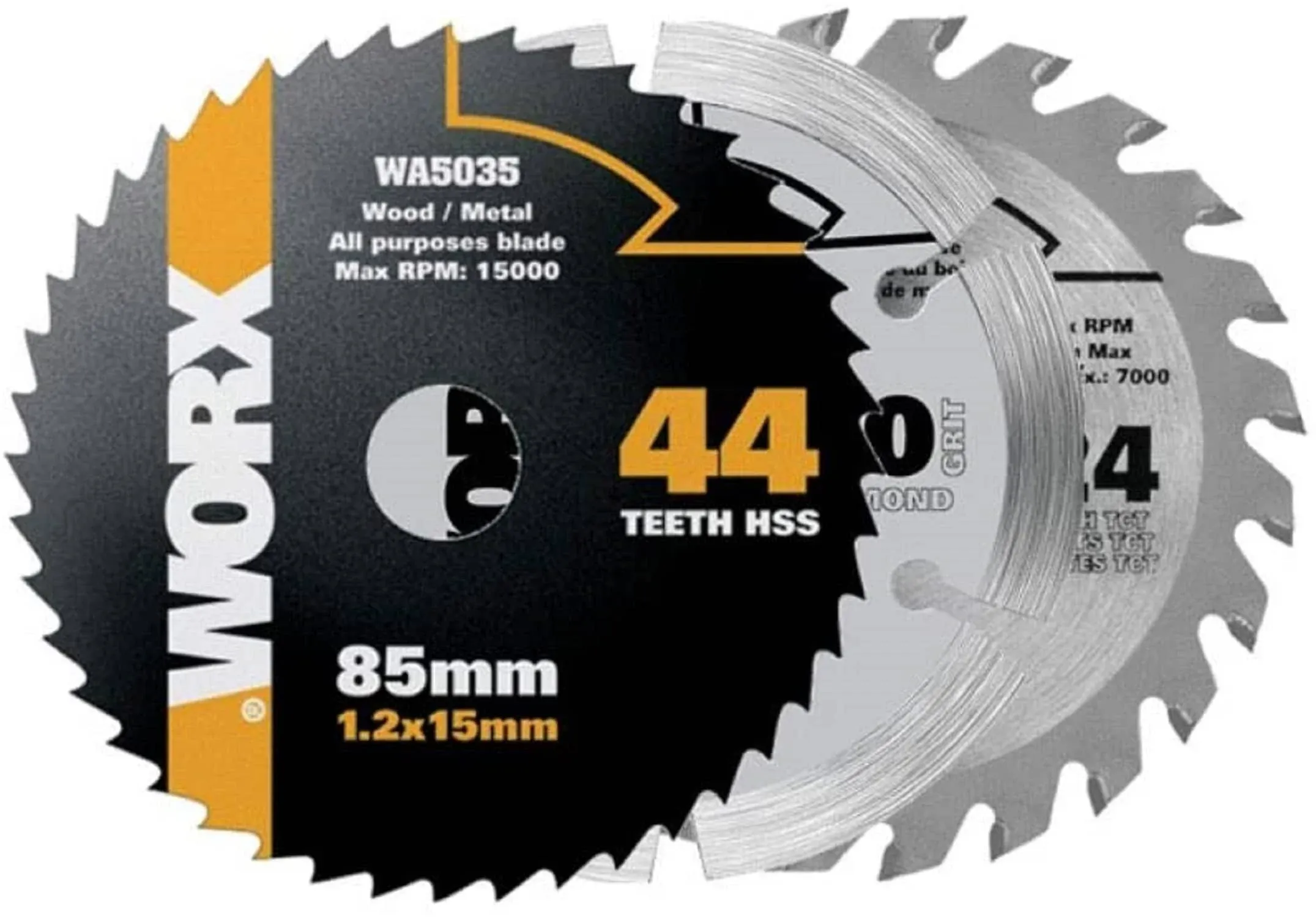 Worx VersaCut 3PC Variety Cutting Blade Set WA8501