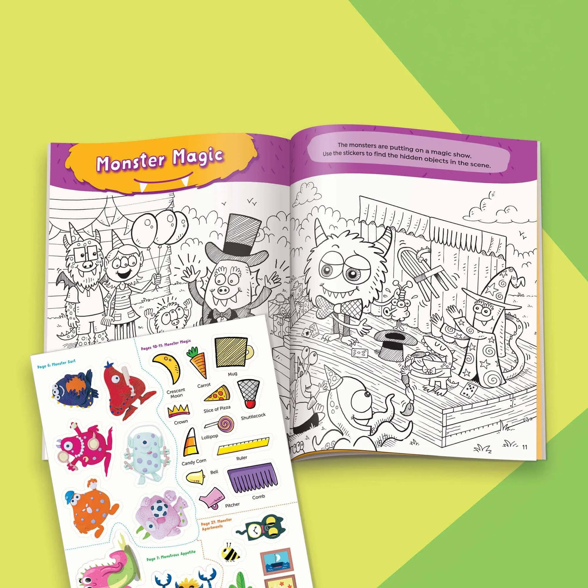 Giant Sticker Monster Fun [Book]