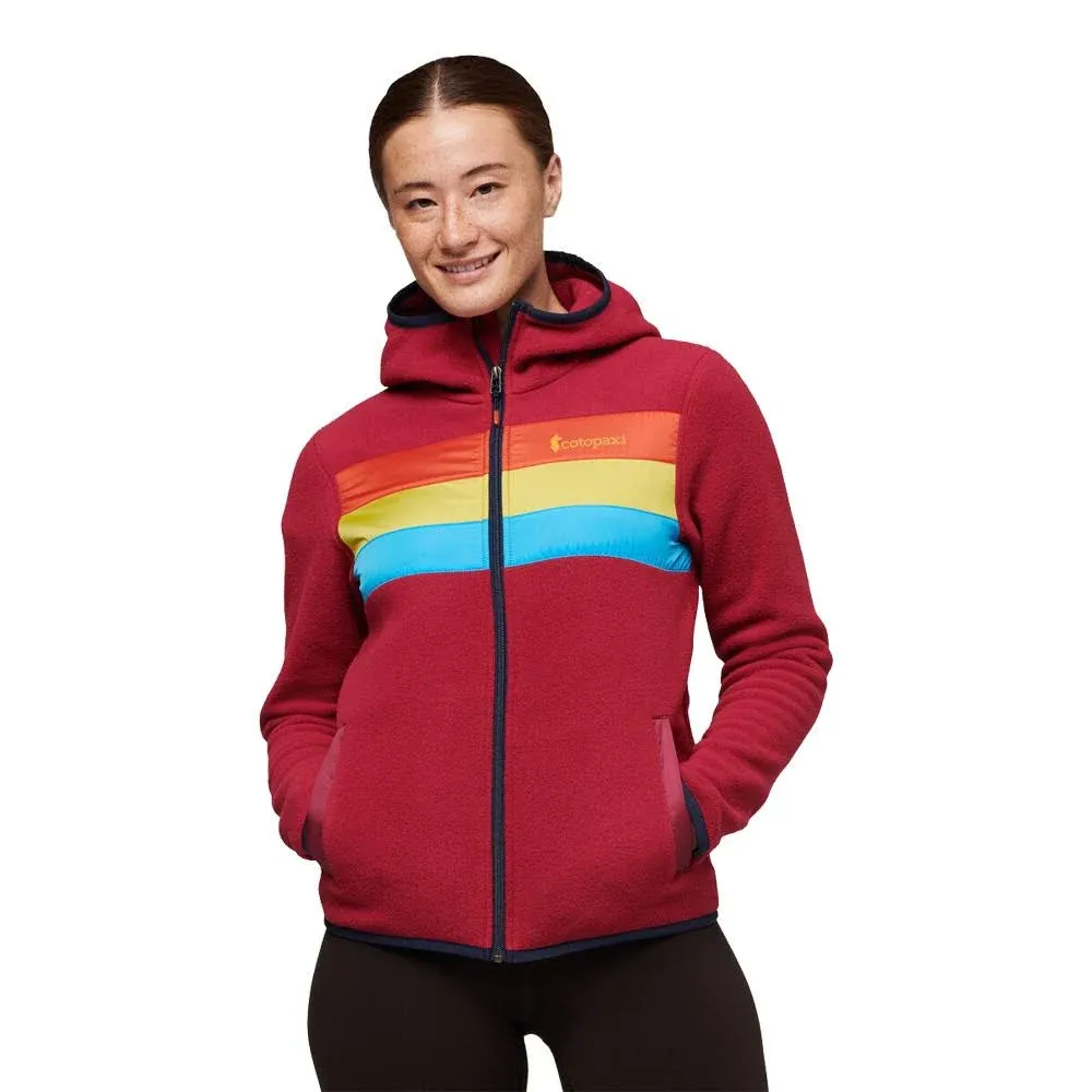 Cotopaxi Teca Fleece Hooded Full-Zip Jacket - Women's Danger Zone / XS