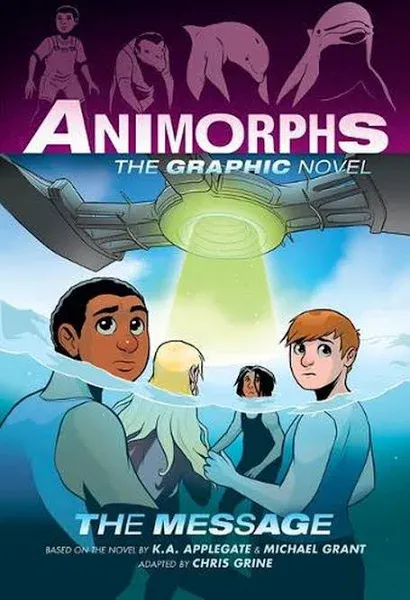 The Message HARDCOVER (Animorphs Graphix #4) (Animorphs Graphic Novels) by K....