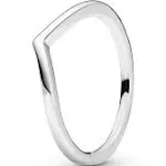 Pandora Shining Wishbone Ring 4.5 / Sterling Silver