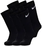 Black Cotton Socks (6 Pack)