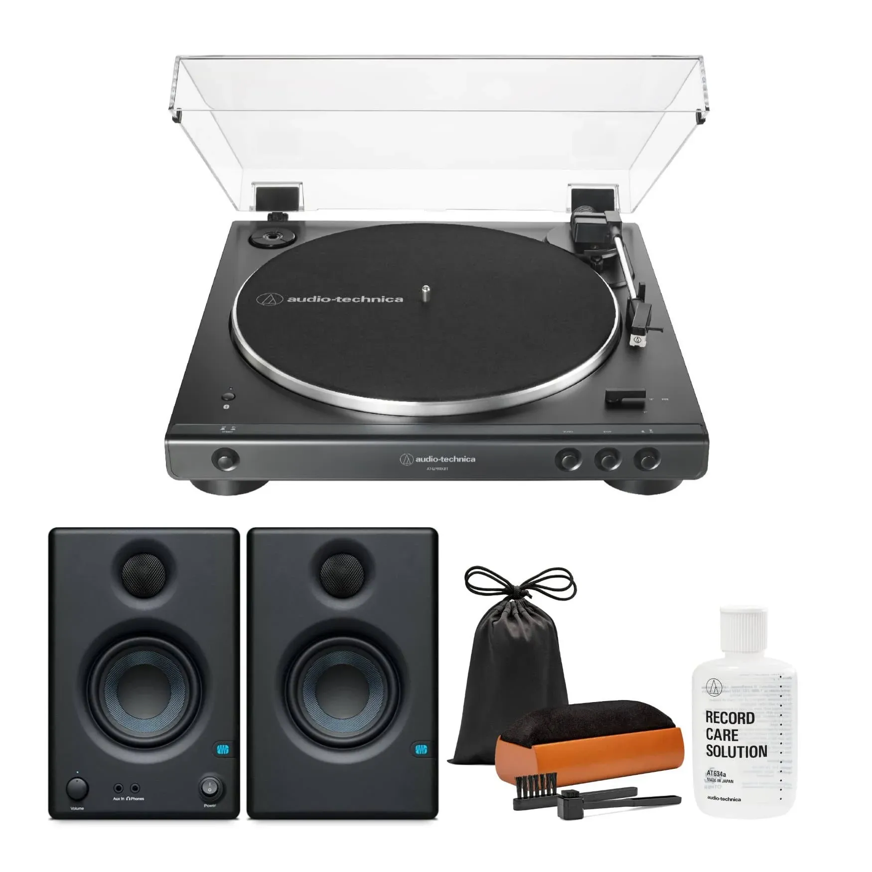 Audio-Technica Black Turntable (Record Player)