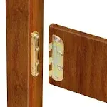 XIANEWS Surface Mounted Bed Rail Brackets-bed Frame Hardware for Wood Bed Frame ...