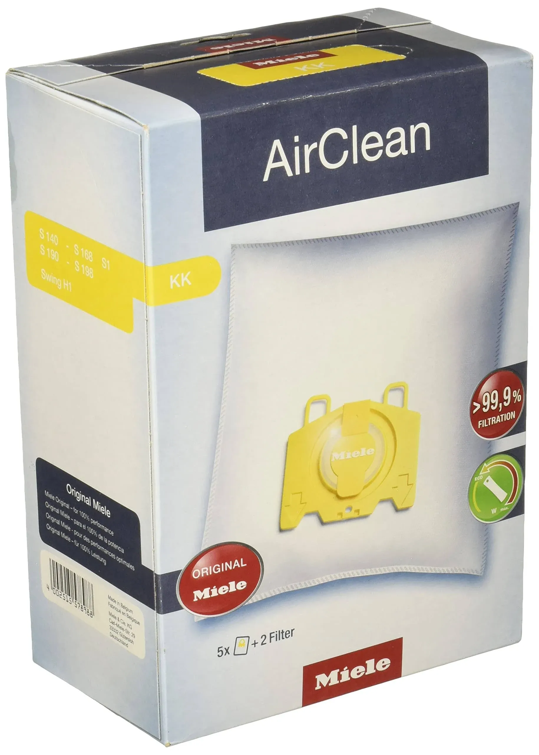 Miele KK AirClean Bags