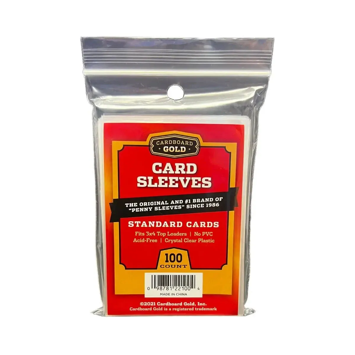 CBG Cardboard Gold Soft Penny Card Sleeves