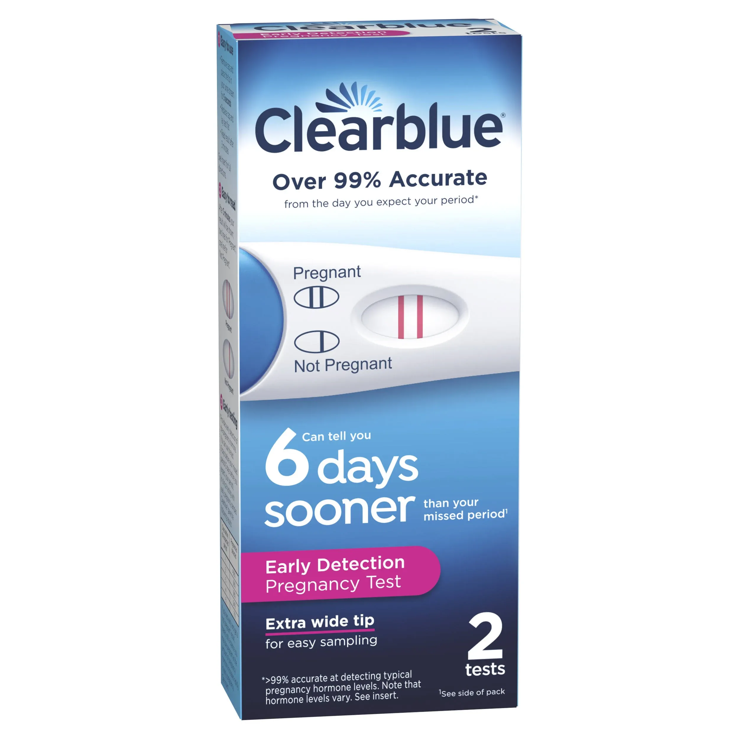 Clearblue Early Detection Pregnancy Test - 2 ct