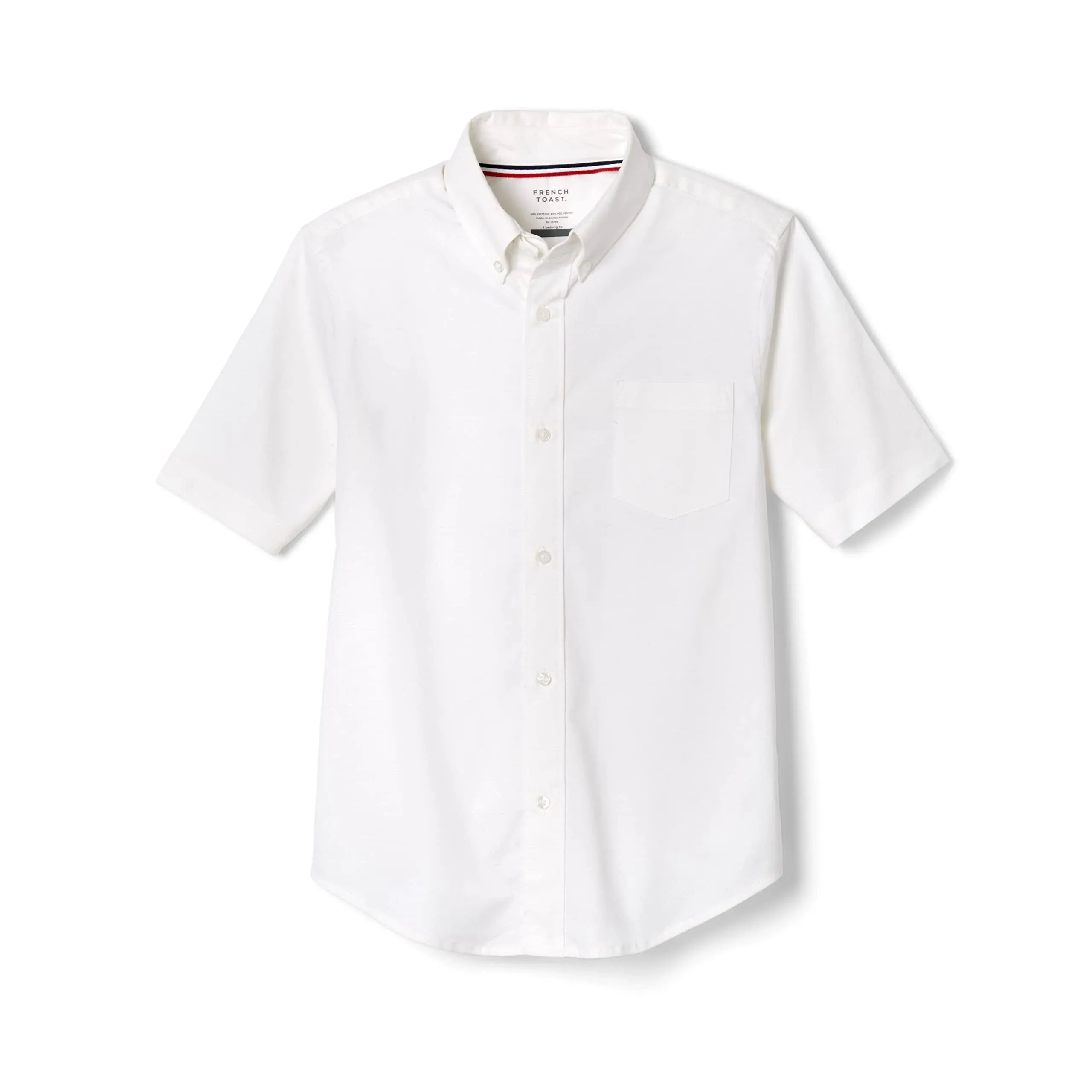 French Toast Boys Short Sleeve Oxford Shirt