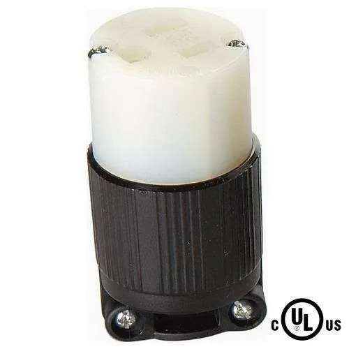 NEMA 5-15R Replacement Connector Easy Assembly - Durable Nylon Construction - WB515R - Rewireable