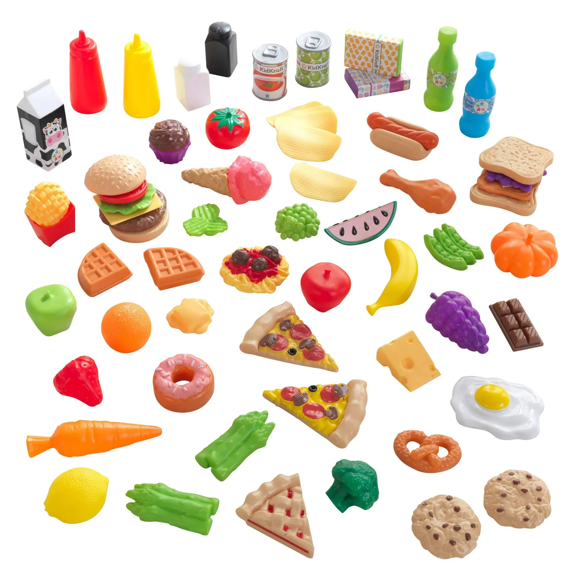 Kidkraft 65-Piece Play Food Set - 63510