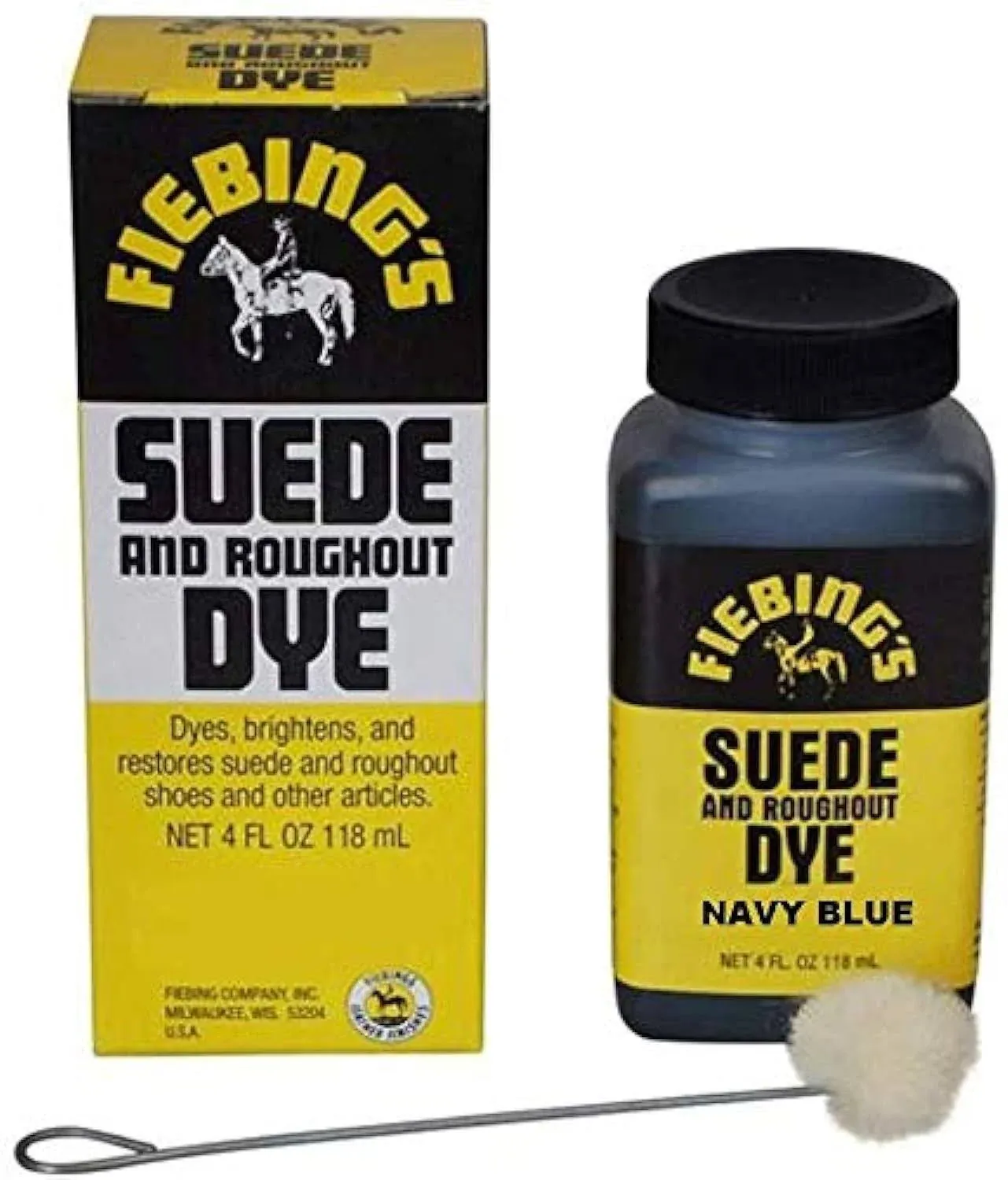 Fiebing&#039;s Suede Dye - Recolor, Brighten and Restore Suede and Rough-Out Leather