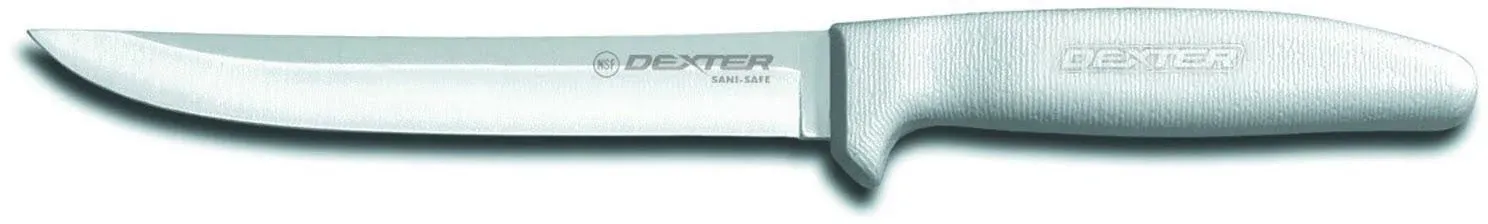 Dexter Sani-Safe Boning Knife Straight Polypropylene Handle 6"