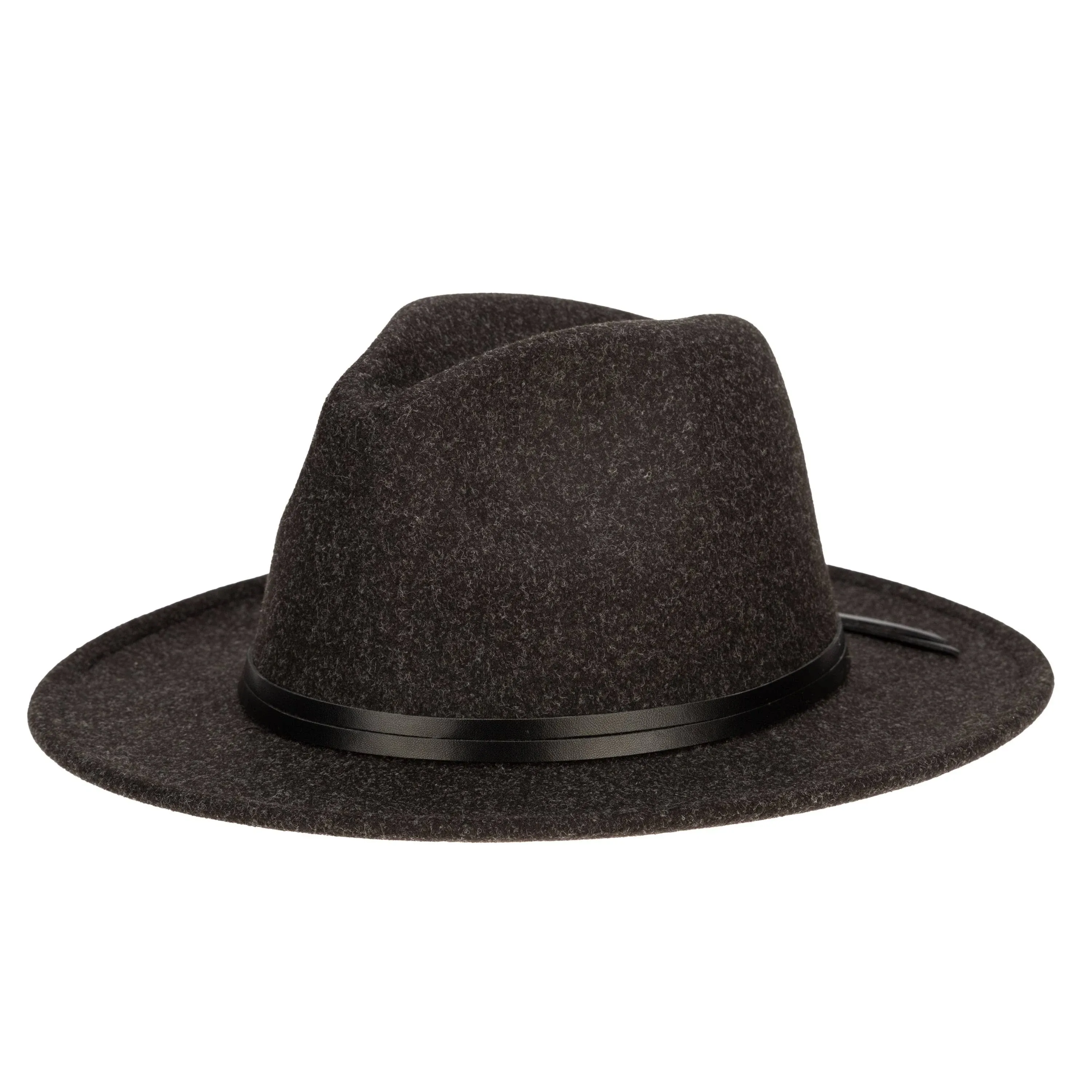 San Diego Hat Co. Women's Short Brim Pinched Crown Classic Fedora