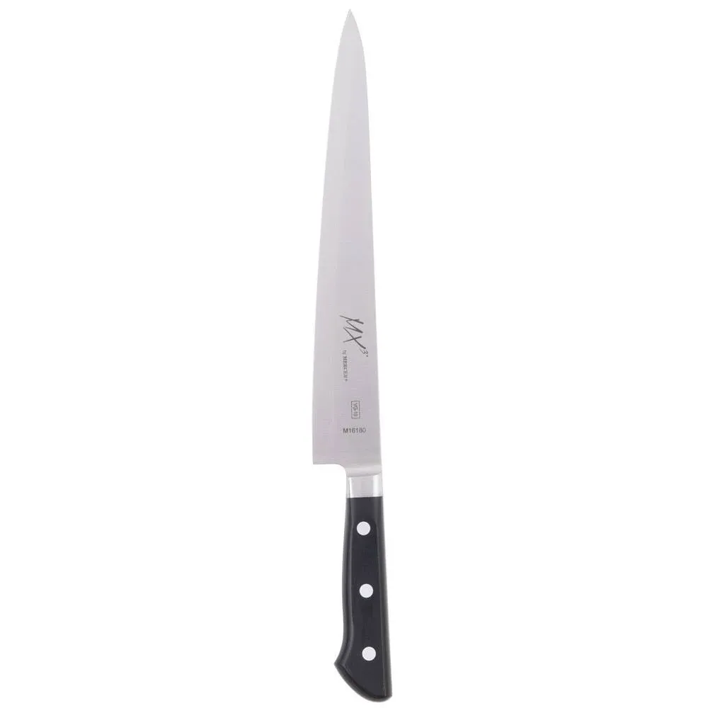 Mercer Culinary MX3 Premium San MAI VG-10 Steel Core Blade, 240mm, 9.5" Sujihiki ...