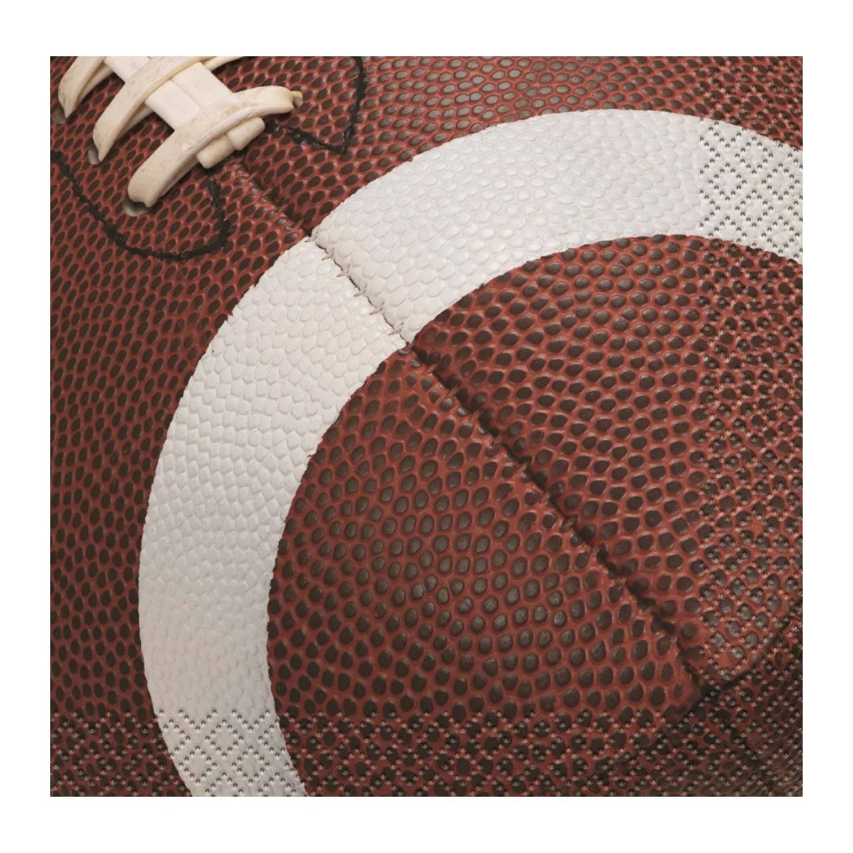 Unique Industries Football Beverage Napkins, 16ct