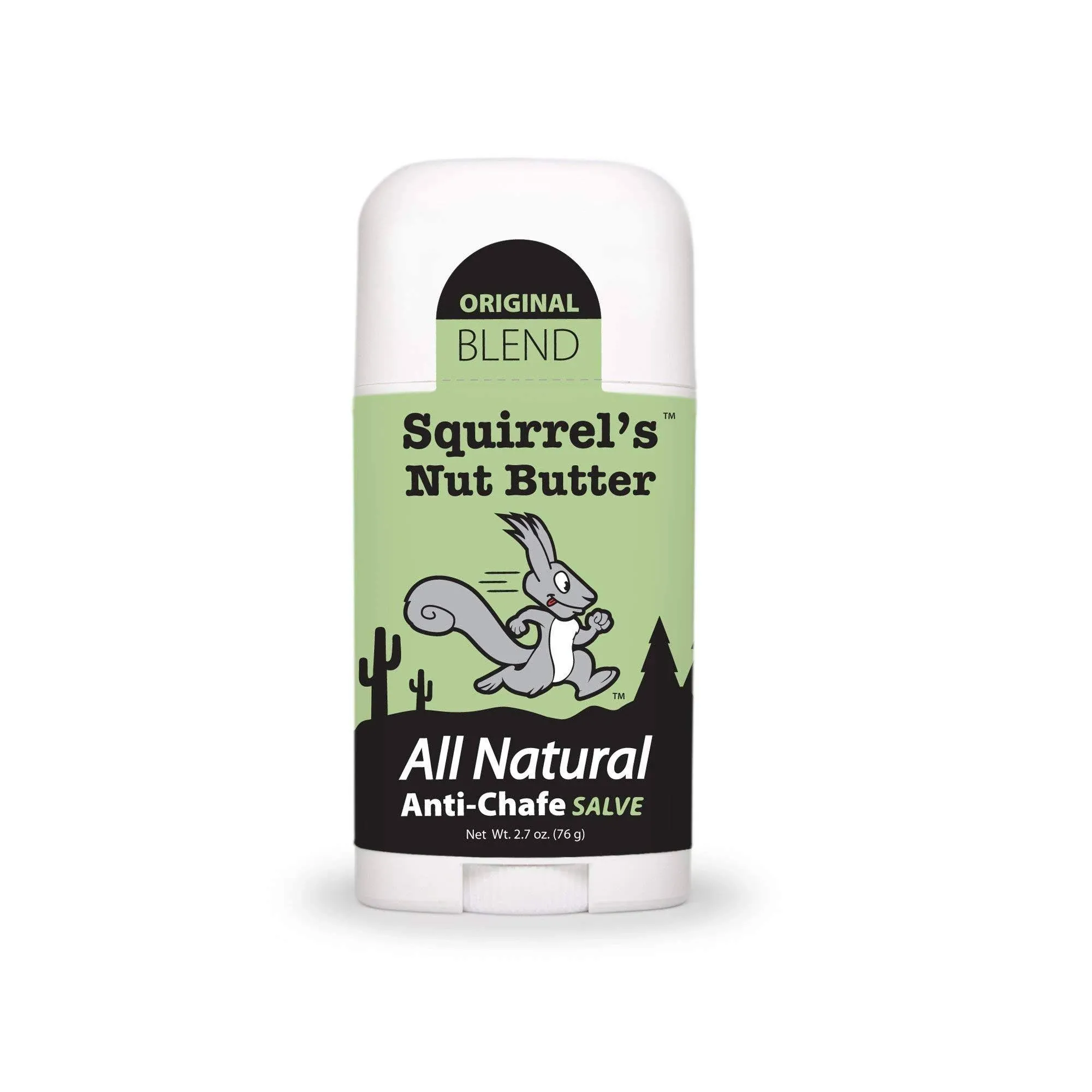 Squirrel's Nut Butter All Natural Anti Chafe Salve, Stick Applicator, 1.7 oz