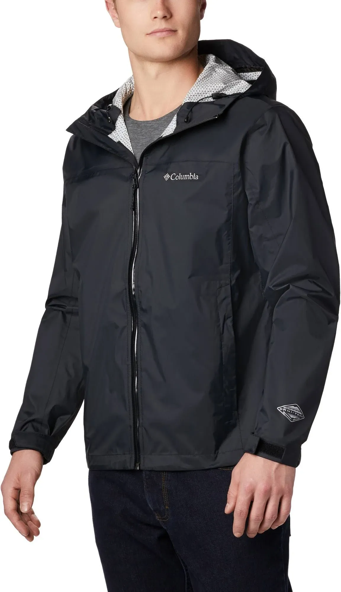 Columbia EvaPOURation Jacket - Men's-Black-Small