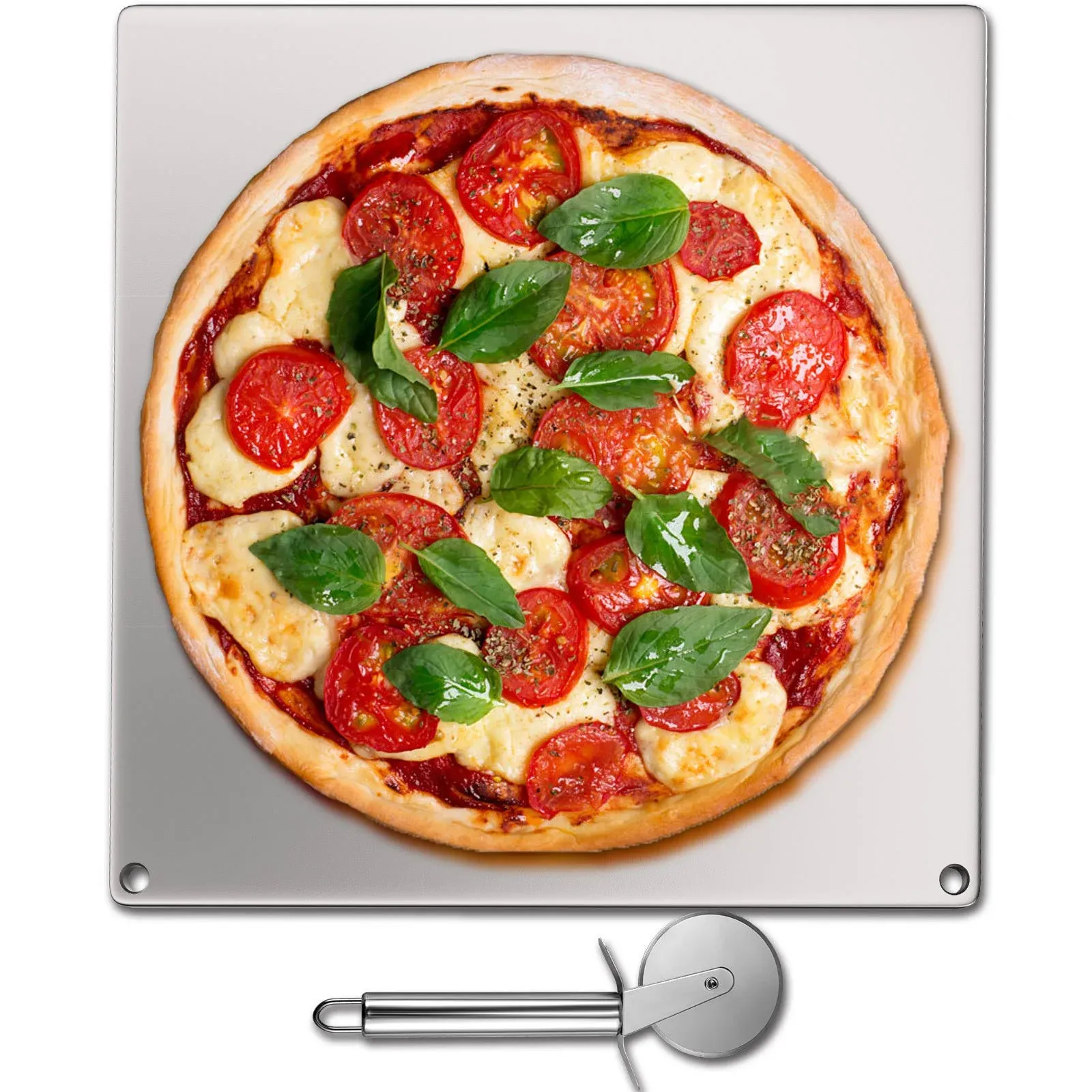 VEVOR Vevorsteel Pizza Stone Baking Steela36 Steel Pizza Steel 16" x 14" x 0.2"