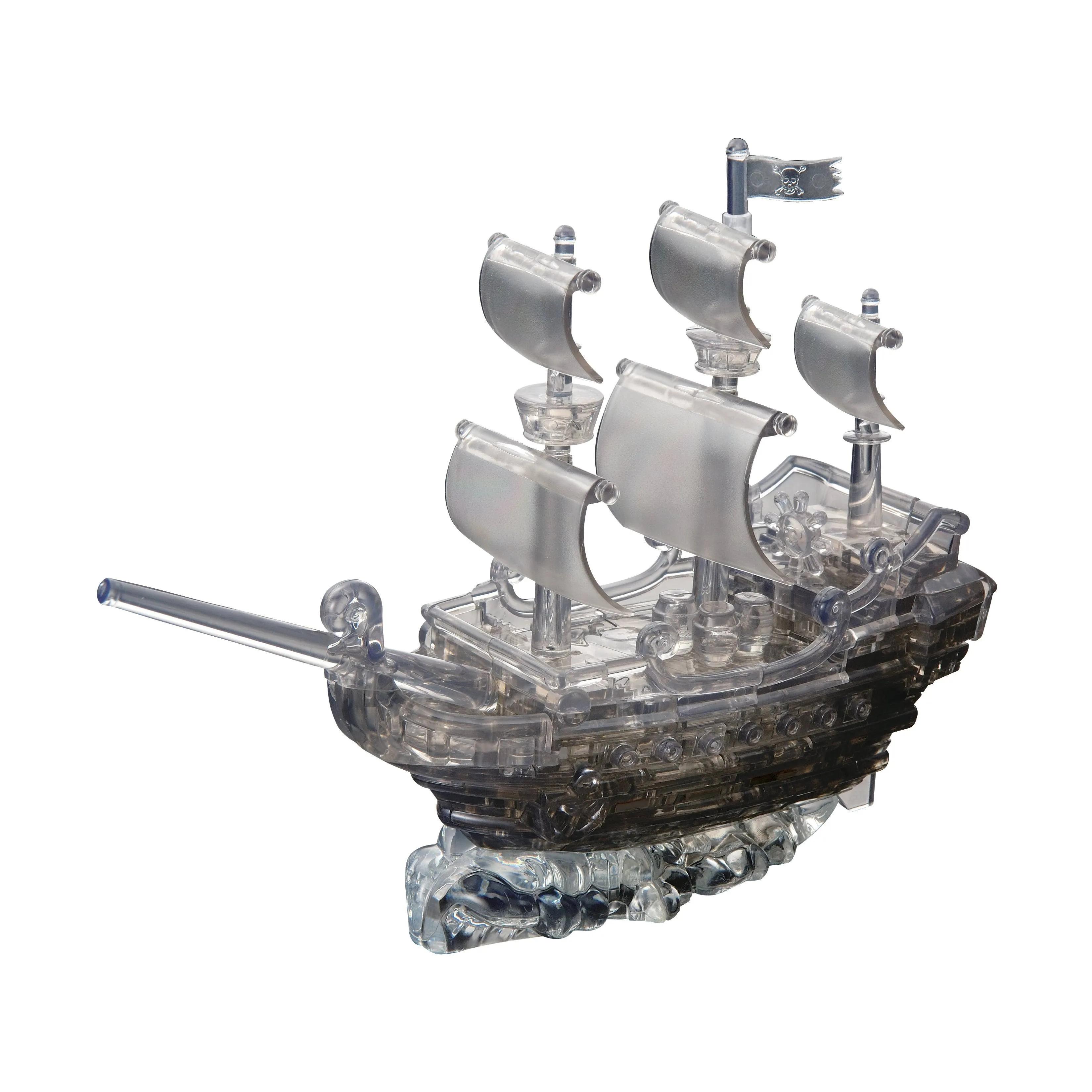 Bepuzzled 3-D Original Crystal Puzzle Pirate Ship Gift 30958 NEW 101pcs Level 3