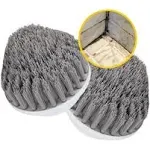 Synoshi Cone Brush Heads (2 Units) for Electric Spin Scrubber The Corners and Hard-to-Reach Places