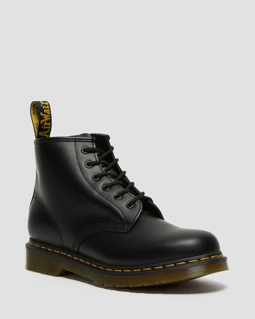 Dr. Martens Unisex 101 Yellow Stitch Boots