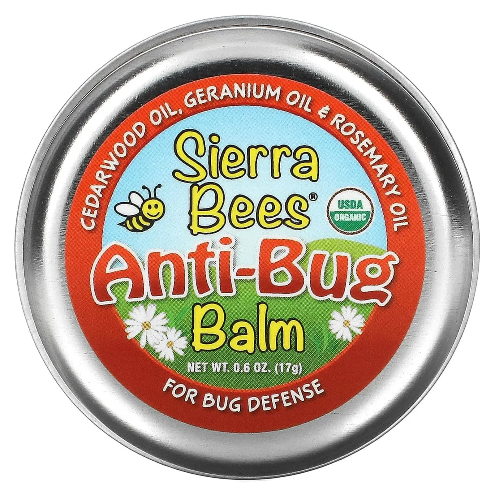 Sierra Bees, Anti-Bug Balm, Cedarwood, Geranium & Rosemary Oil, 0.6 oz (17 g) | Beauty, Personal Care | Health & Beauty