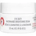 First Aid Beauty Eye Duty Niacinamide Brightening Cream, Illuminating Eye Cream for Dark Circles and Puffiness, 0.5 oz.