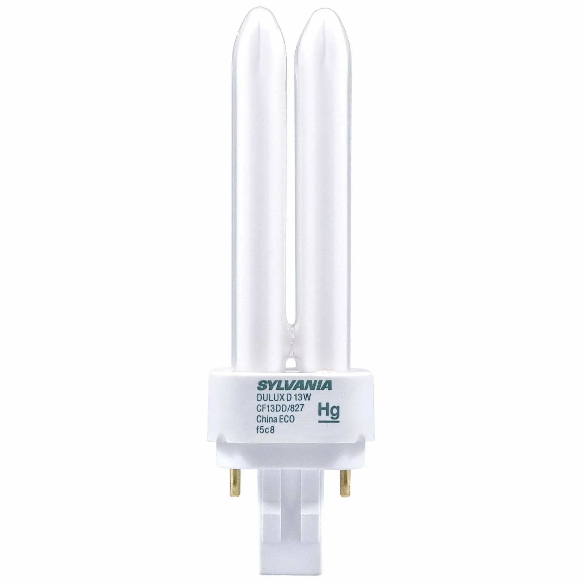 Sylvania 20942 - CF13DD/E/827/ECO/BL/1 Double Tube 4 Pin Base Compact Fluorescent Light Bulb