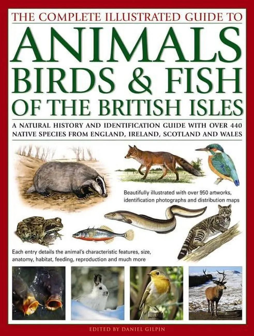 The Complete Illustrated Guide to Animals, Birds & Fish of the British Isles: A ...