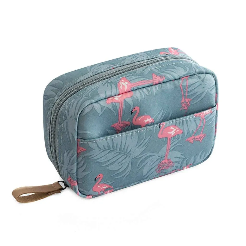 MHDGG Makeup Bag Travel Cosmetic Bag Toiletry Bag Organizer Pouch Purse Travel Accessories,Bird