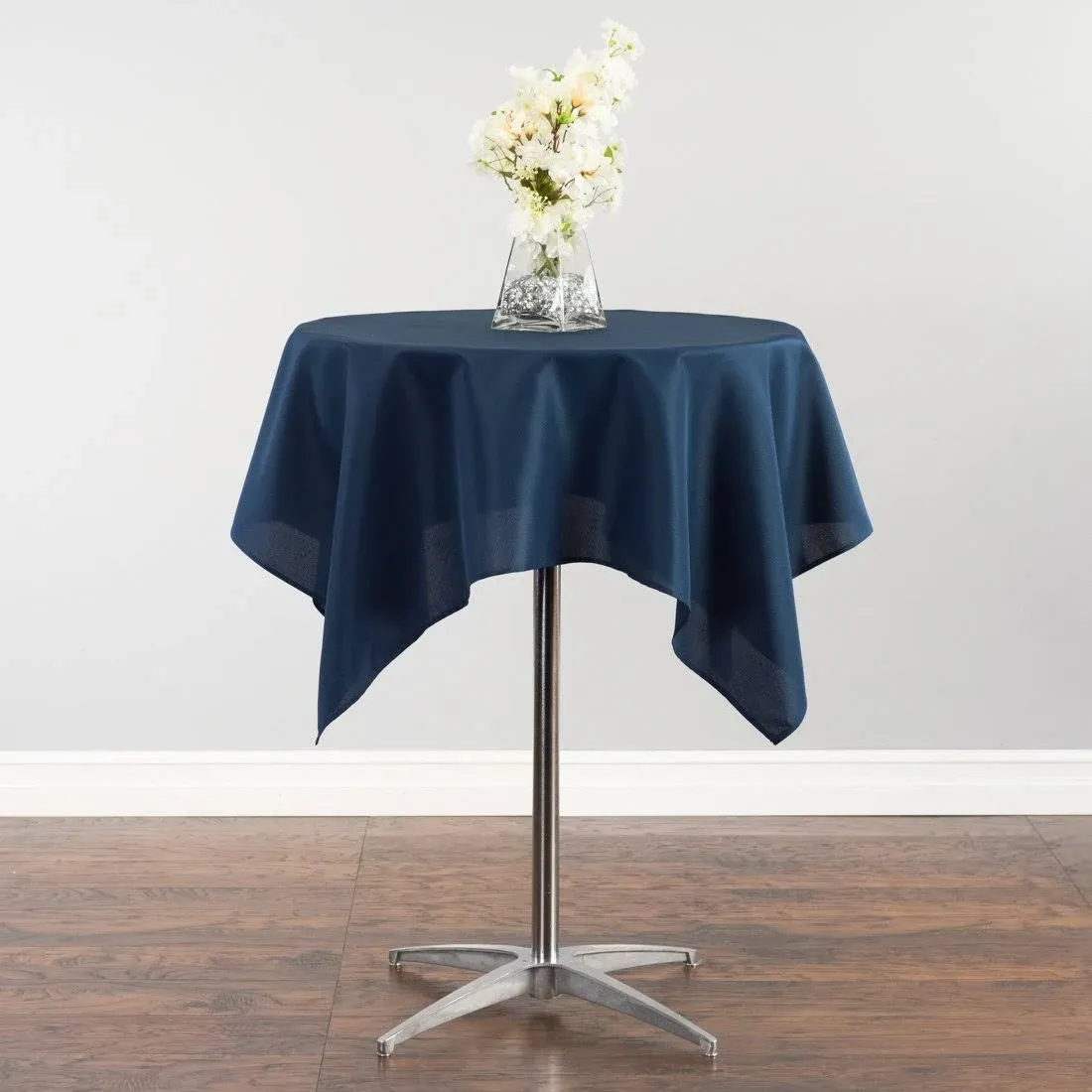 LinenTableclot<wbr/>h 54 x 54 Square Polyester Tablecloths, 33 Colors! Party Event