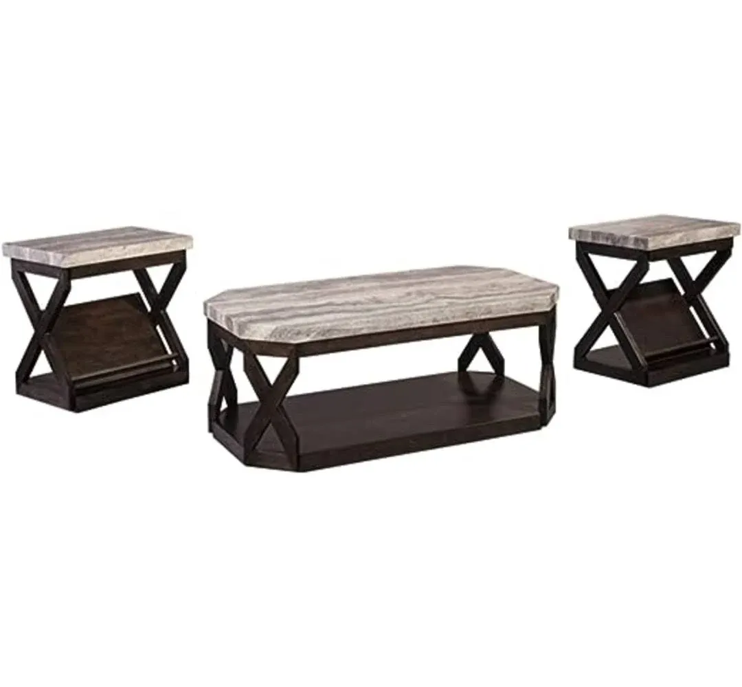 Latitude Run Kelton 3 Piece Coffee Table Set