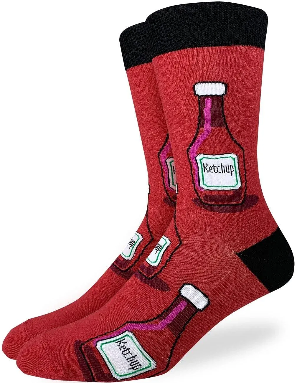 Men&#39;s Big &amp; Tall Ketchup Socks