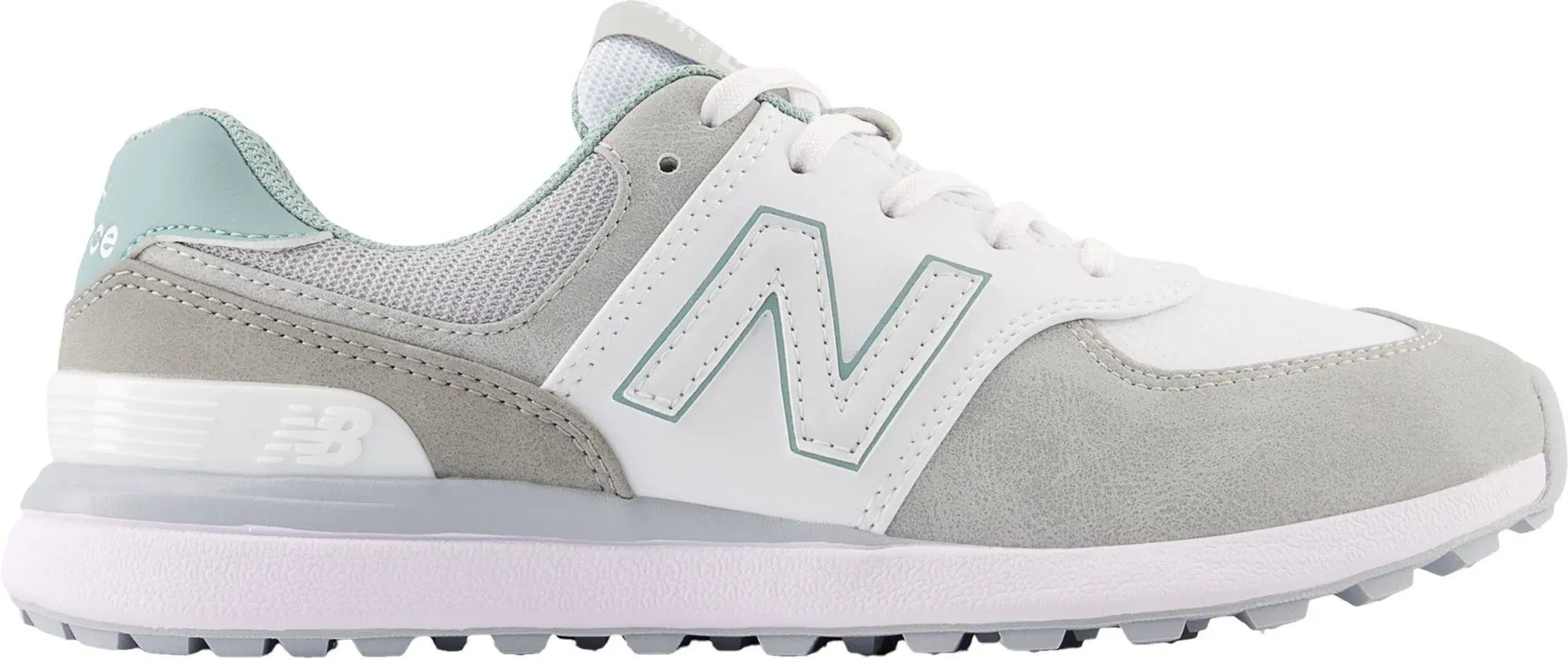 New Balance Women's 574 Greens V2 Golf Shoes - White (Size 8)