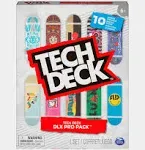 Tech Deck DLX Pro 10-Pack of Collectible Fingerboards for Skate Love