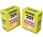 Barron's 201 Spanish Phrases You Need to Know Flashcards