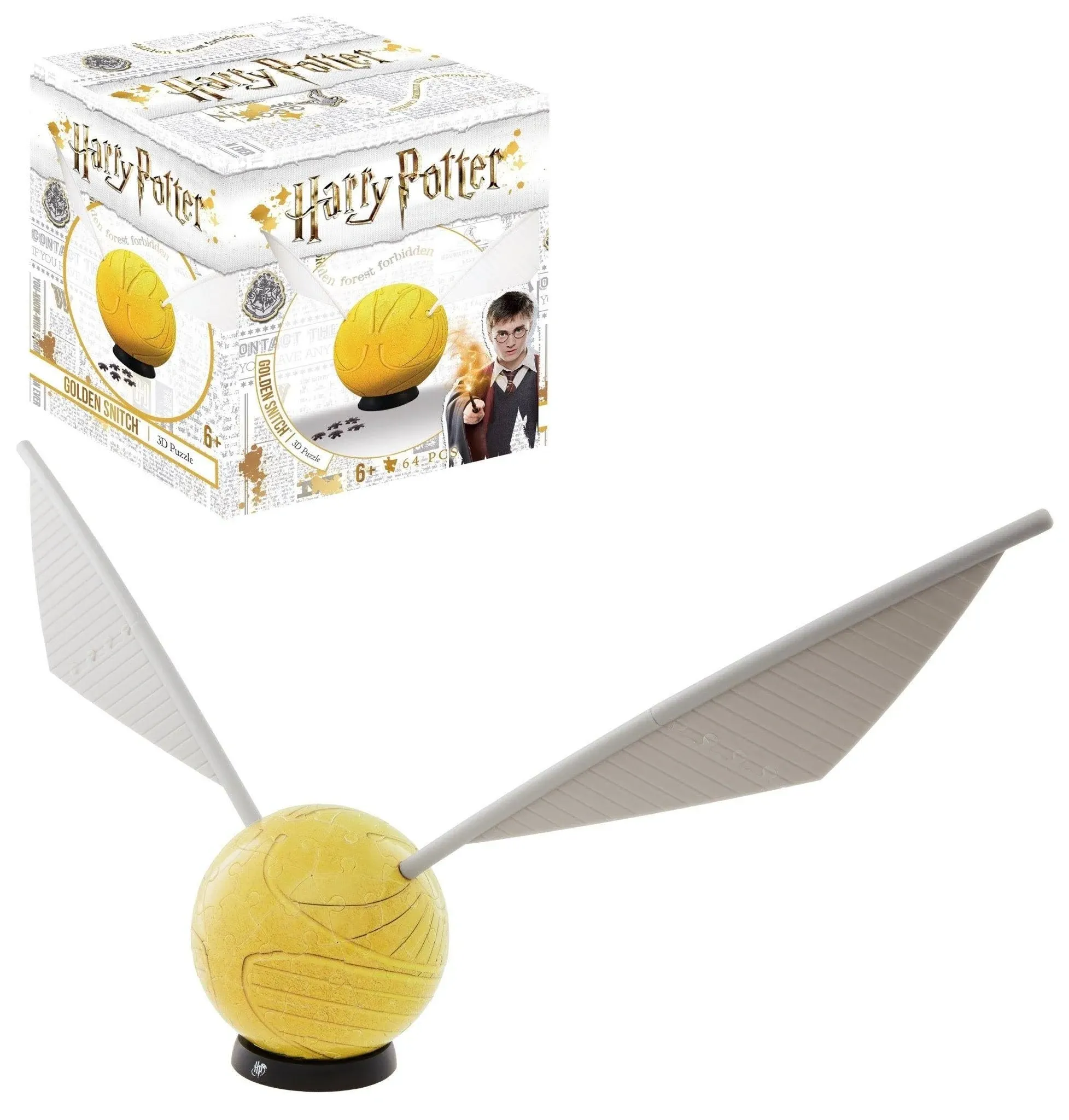 4D Cityscape Harry Potter Golden Snitch 3D Puzzle (3-inch)