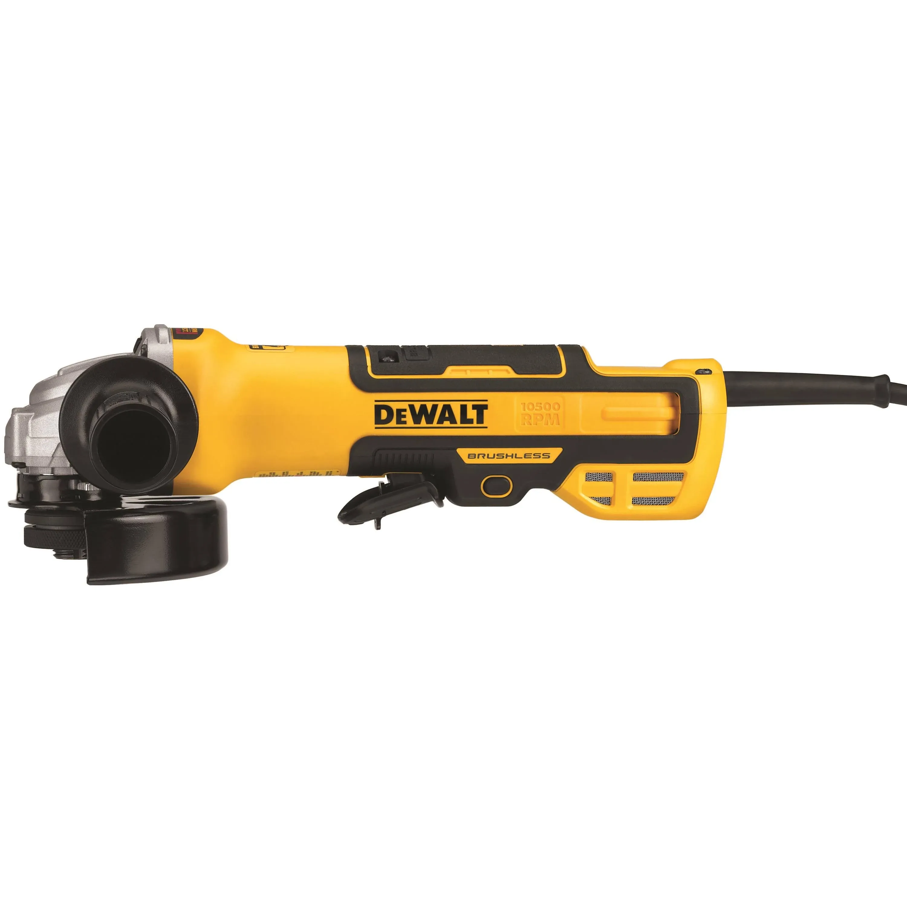 DEWALT Angle Grinder Tool 5-inch, Variable Speed, Paddle Switch (DWE43214NVS)