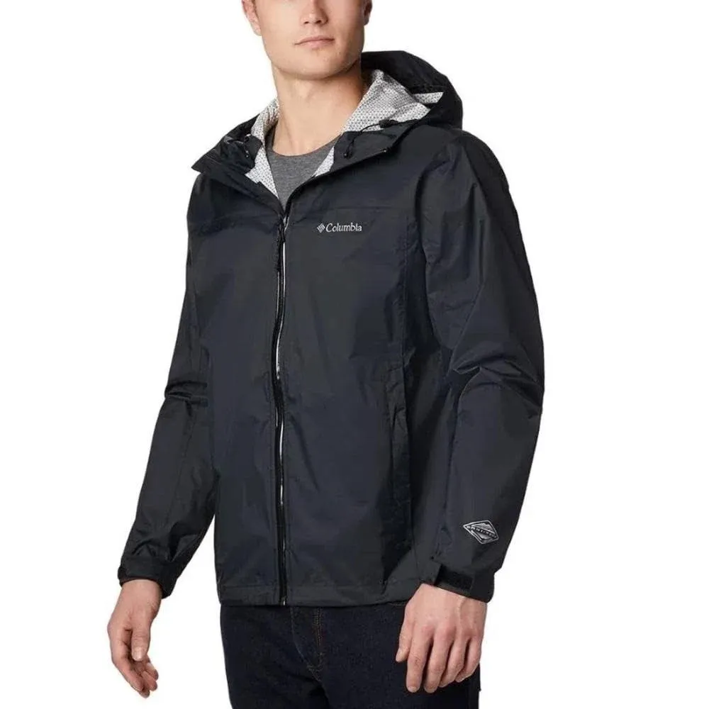 Columbia Men's EvaPOURation Jacket,Collegiate Navy,Small