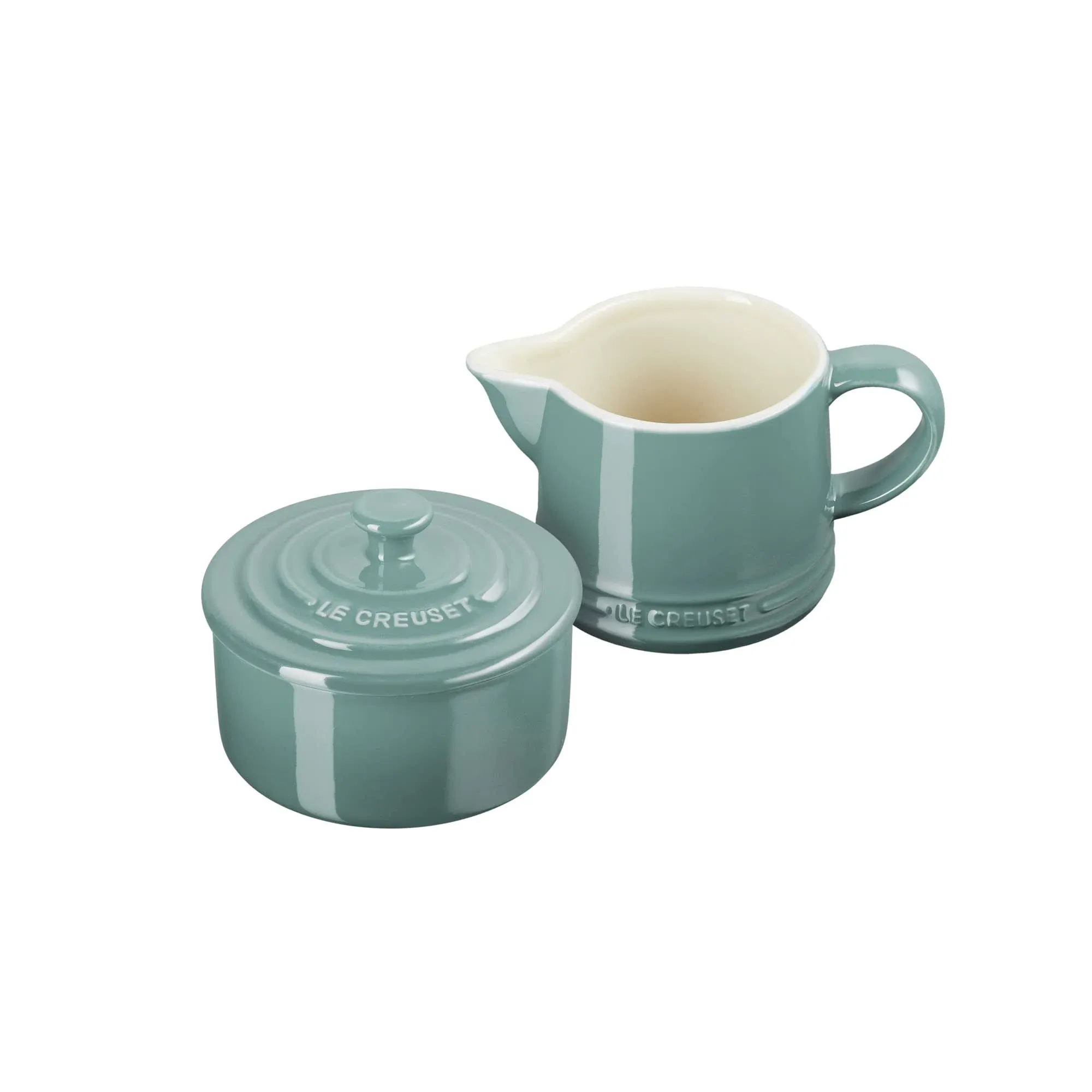 Le Creuset Signature Cream & Sugar Set (Sea Salt)