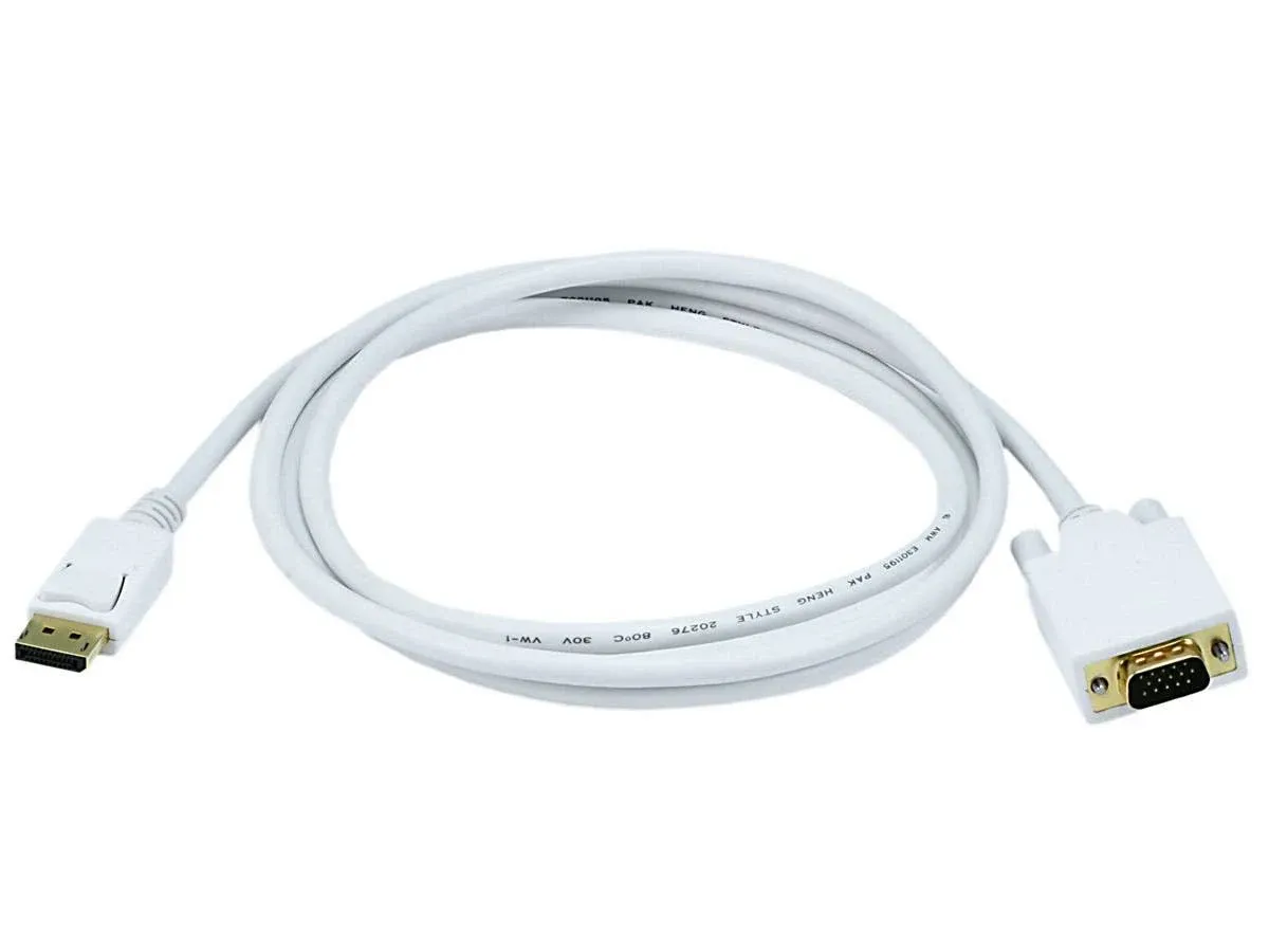 Monoprice DisplayPort to VGA Cable