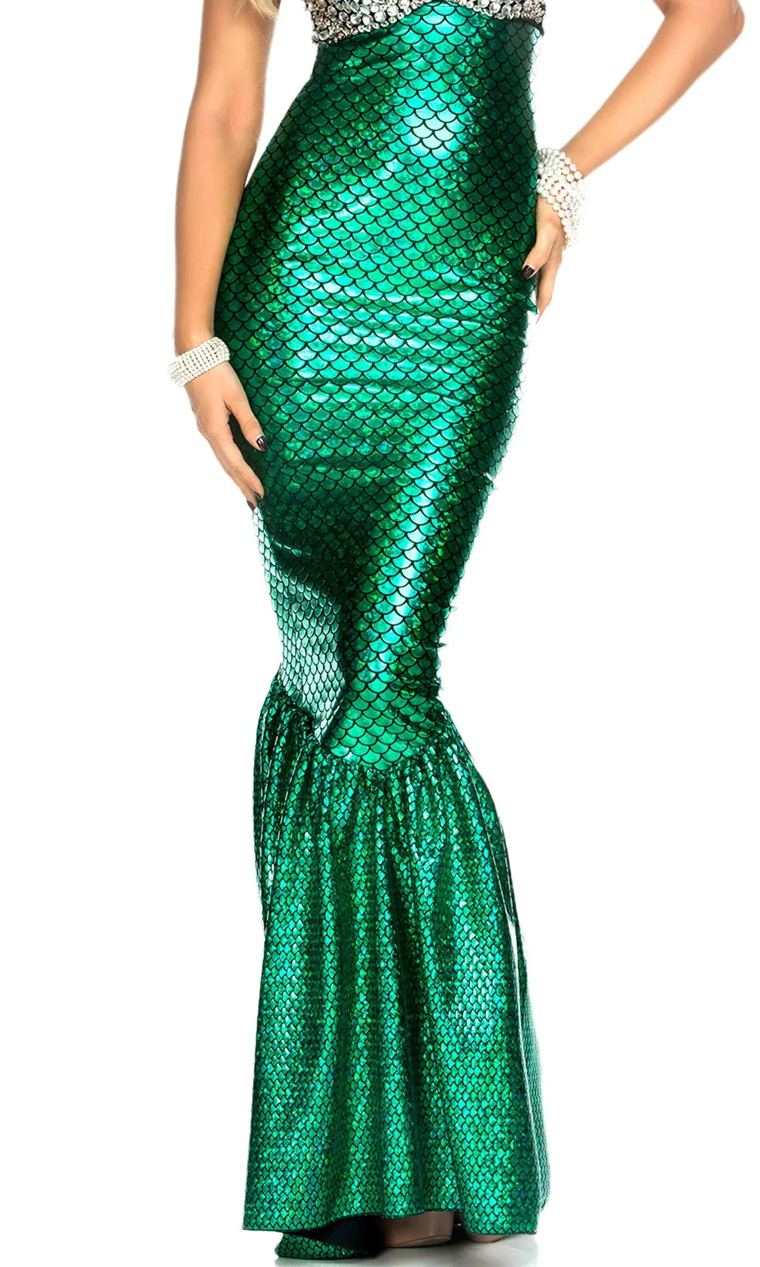 Forplay Women's Hologram Mermaid Skirt