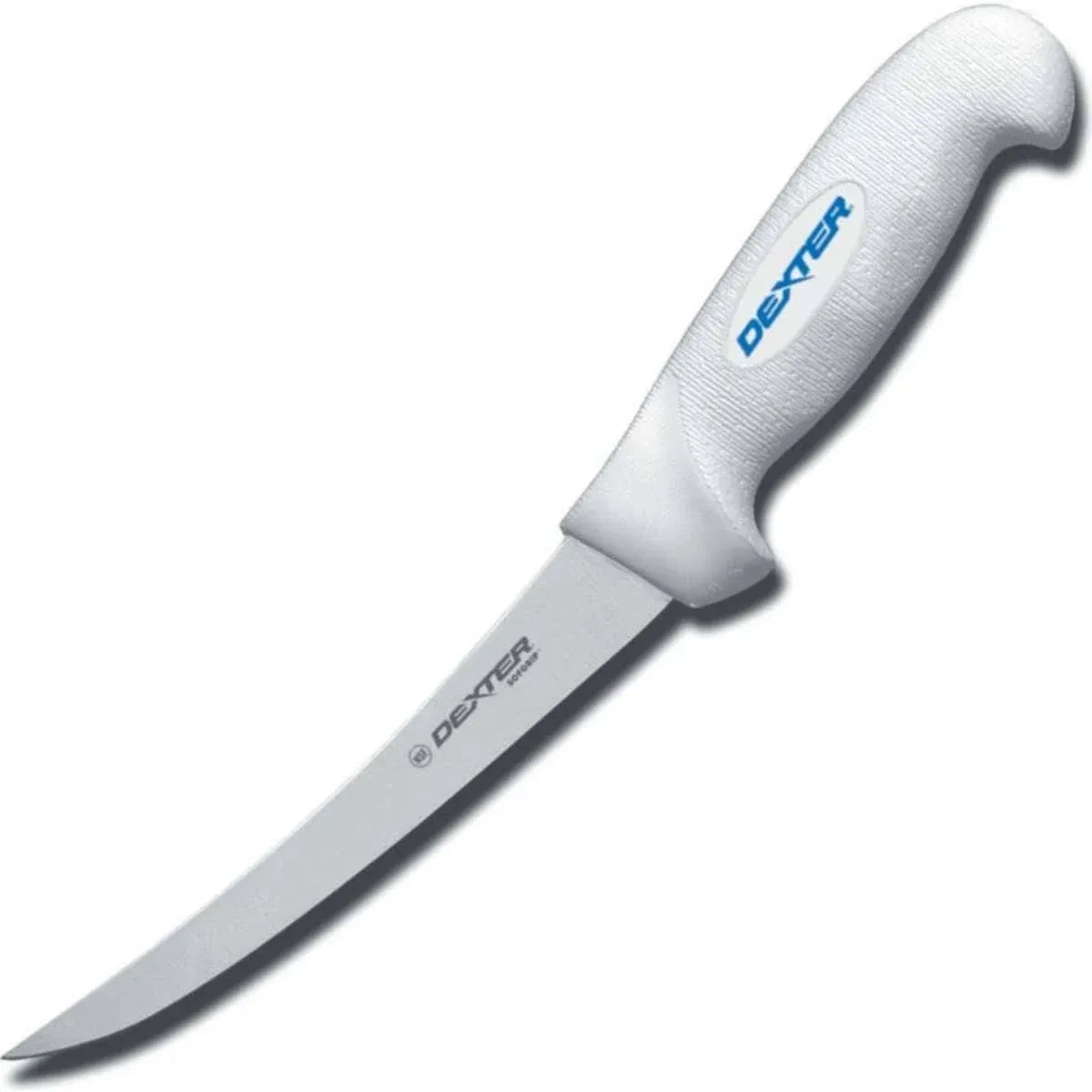 Dexter S131F-6PCP Sani-Safe 6" Flexible Curved Boning Knife, White