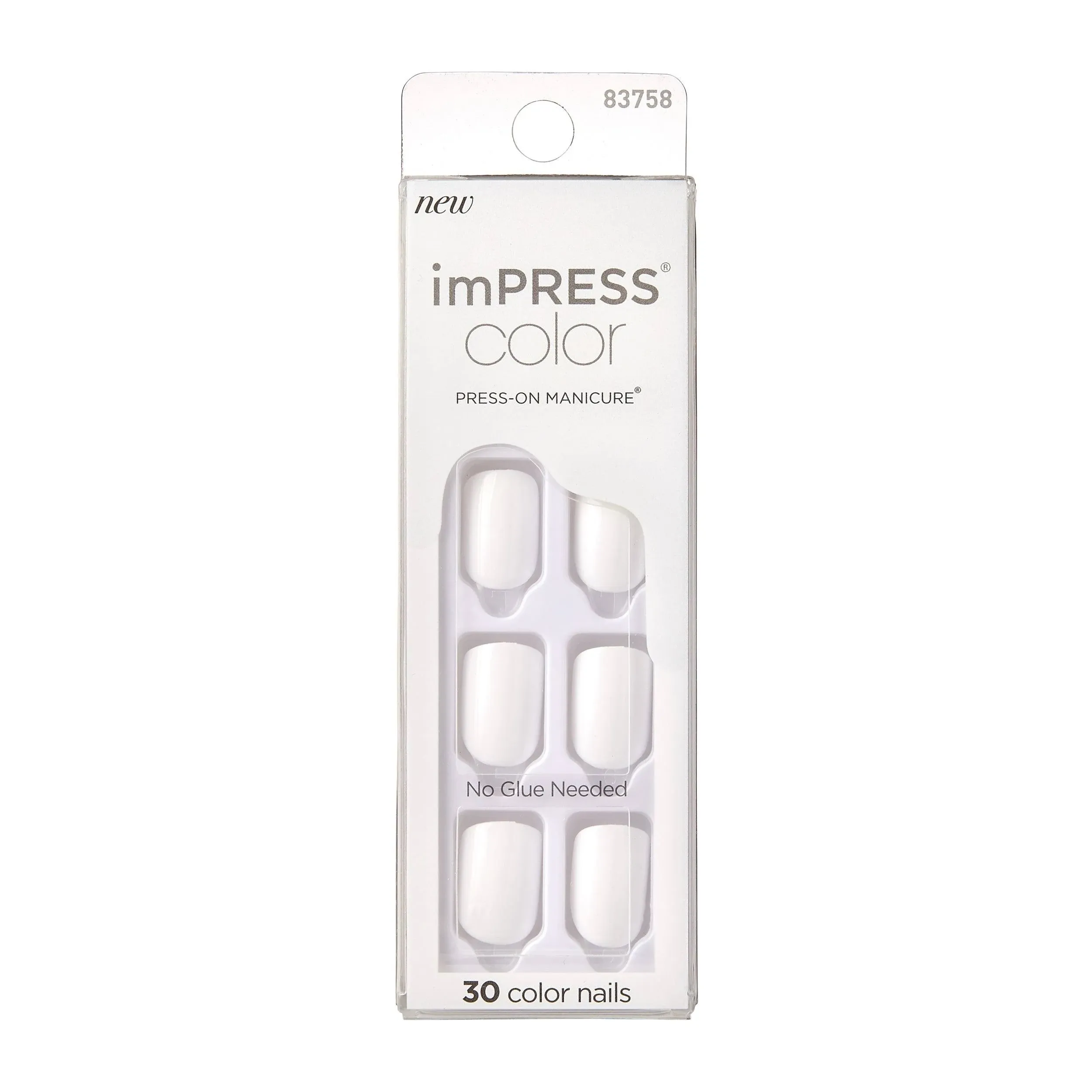 Kiss Frosting Impress Color Press-On Manicure