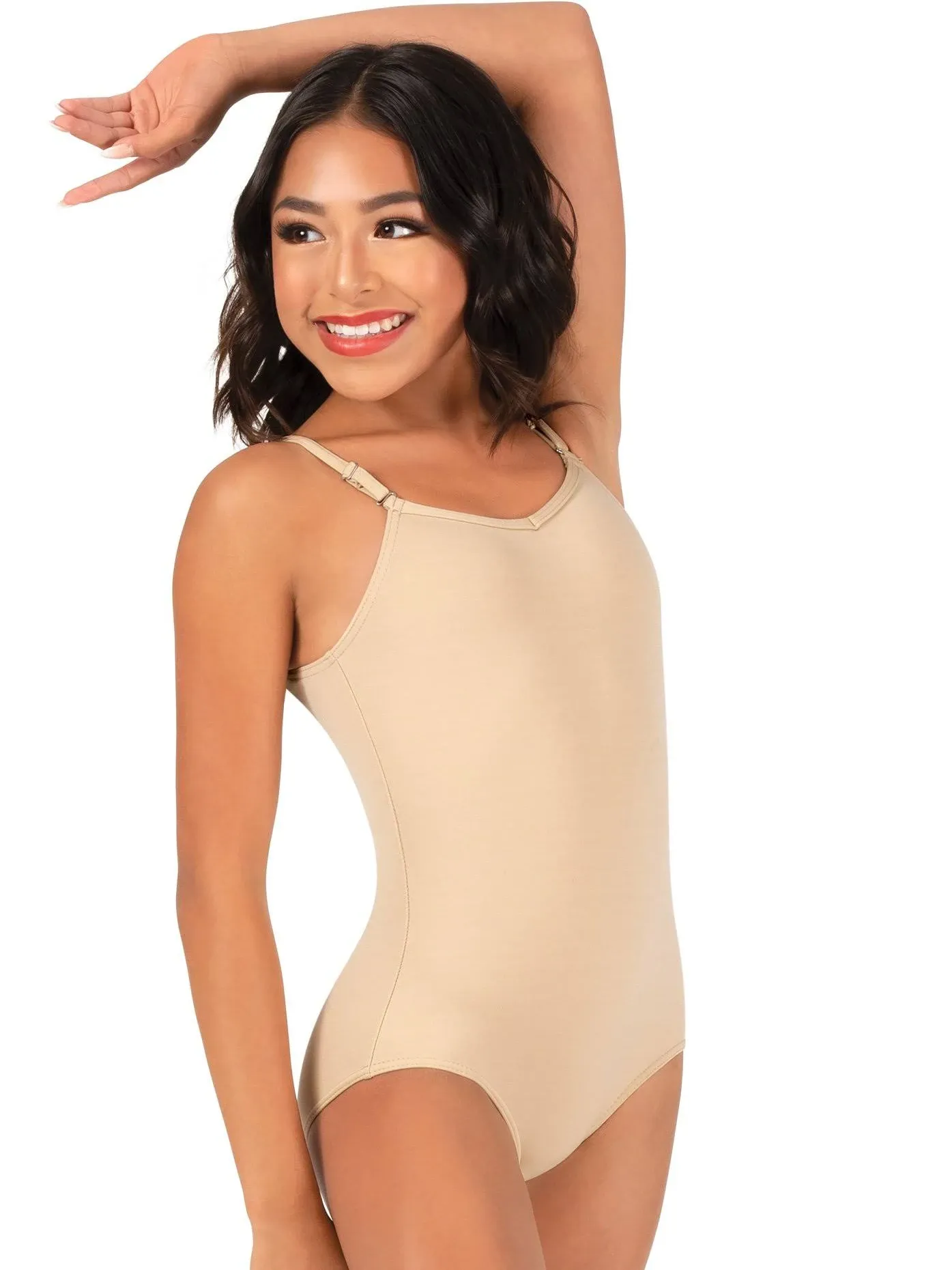 Capezio Girls' Camisole Leotard with Adjustable Straps