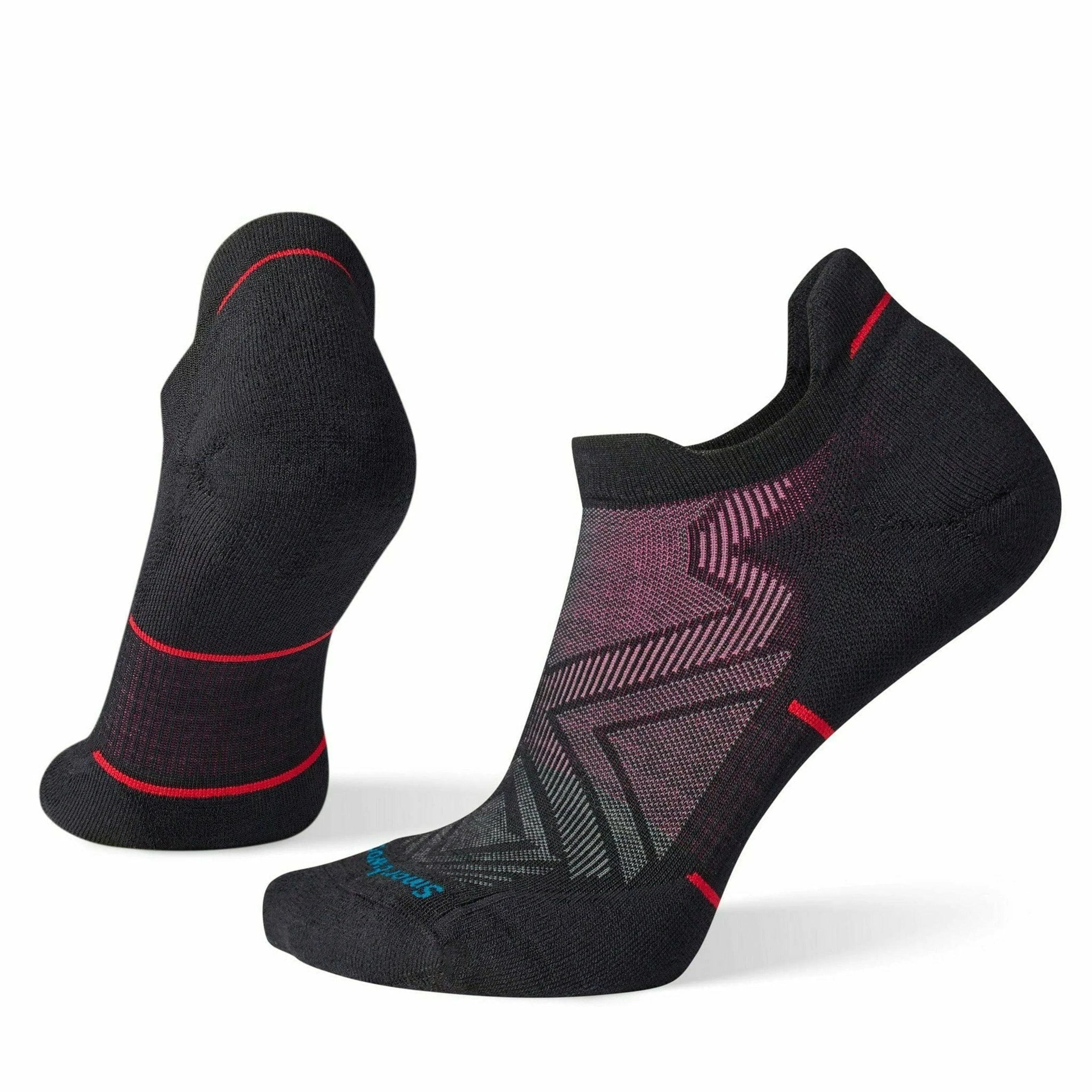 Smartwool Run Targeted Cushion Low Ankle Socks Black Women's Black / XL