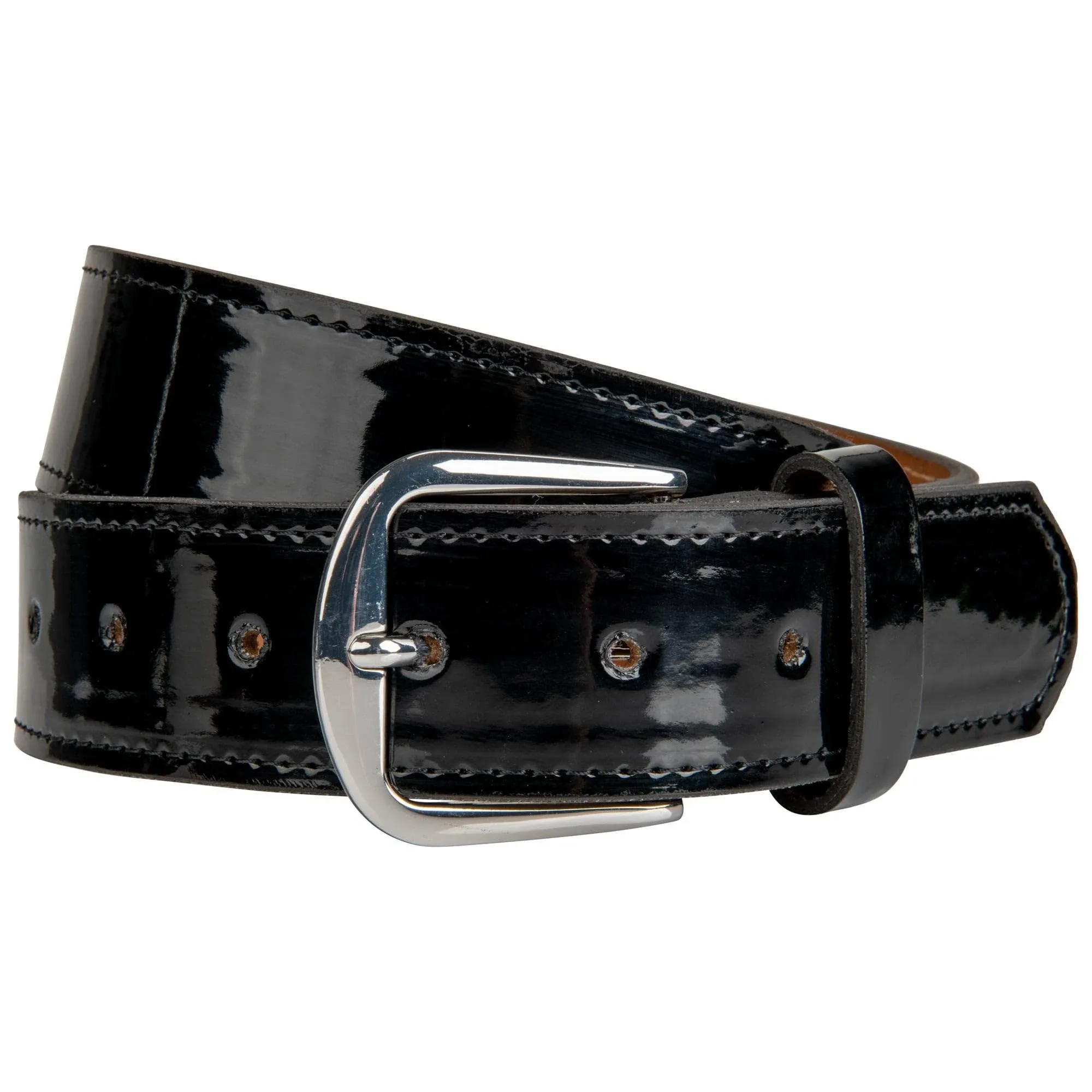 Champro A068 Patent Leather Belt - Black